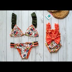 Swimwear bathing suit bikini family